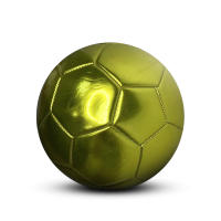 Bola De Fútbol Oficial Tamaño 5 PVC Dorada Y Plateada Para Entrenamiento De Equipo Juego Al Aire Libre Match - details 0