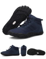 Botas De Nieve Impermeables Para Hombres Invierno Zapatos De Acampar Hasta La Rodilla Con Peluche Cálido Adecuadas Para Parejas Y Senderismo - details 41