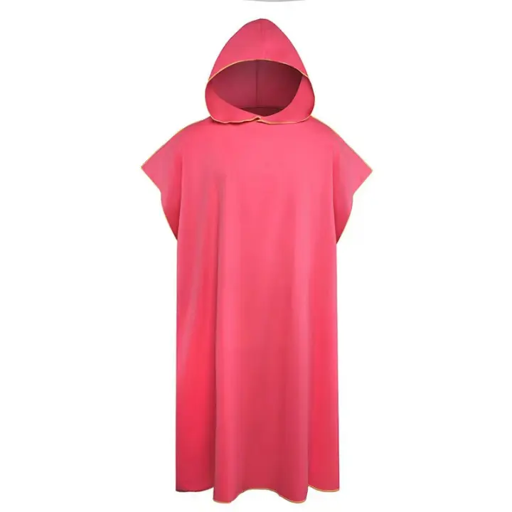 Toalla De Baño Con Capucha Microfibra Para Hombre Y Mujer Secado Rápido Poncho De Playa Para Natación Sauna Viajes - 1