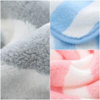 Juego De Toallas De Baño Con Estampado Rayado Suave - Microfibra Absorbente Y Secado Rápido Toallas Para Rostro Y Manos Para Spa En El Hogar Tamaño 70x140cm Y 35x75cm - details 7