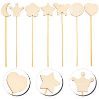 Juego De 12 Pinceles De Hada Creativos Para Niños Set De Juguetes DIY De Madera Graffiti Sticks Decoración De Habitación Para Niños - details 2
