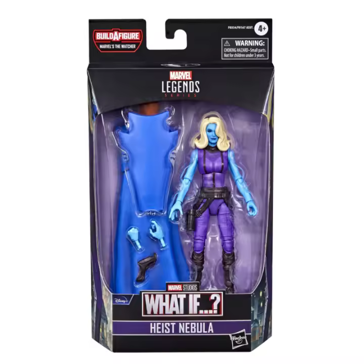 MARVEL LEGENDS SERIES FIGURA HEIST NEBULA MARVEL WHAT IF MARVEL BUILD A FIGURE - 1