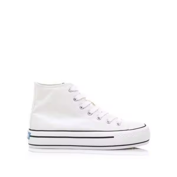Bota MUSTANG CANVAS 60172 I222 Blanco - 1