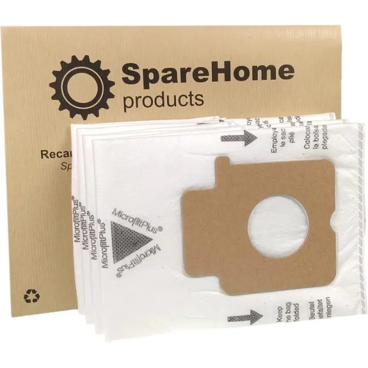 Bolsas para aspirador Panasonic  - Alta filtración - 10 unidades -    SpareHome® 400PC0001 - 1