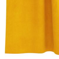 Cortinas Opacas vidaXL con Lazos de Colgar 2 pcs Amarillo Mostaza Terciopelo - details 5