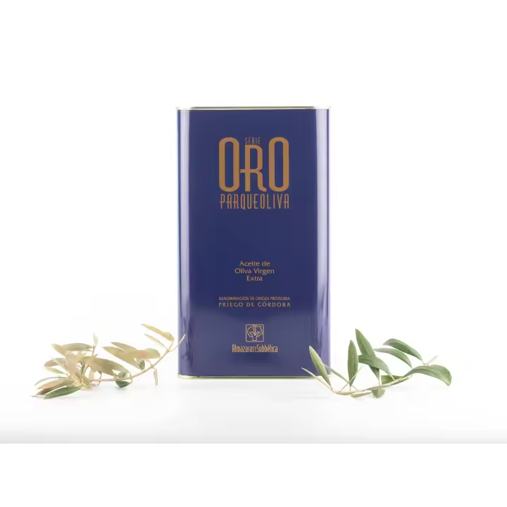 ParqueOliva Serie Oro LATA 3L, Aceite Virgen Extra DOP Priego de córdoba, Sierra de la subbética, Premiado mejor Aceite, Expoliva, Sabor Oro Frutado  Alto - 1