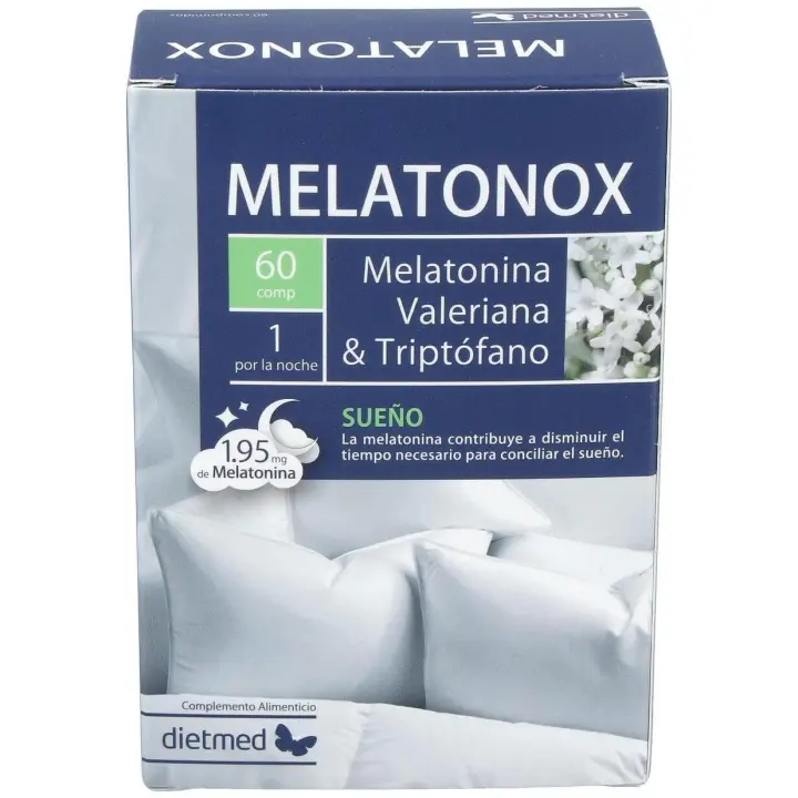Dietmed Melatonox Melatonina Valeriana & Triptofano 60Comp - 1