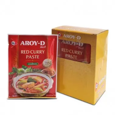 Pasta Curry Rojo Aroy-D 50gr - 1