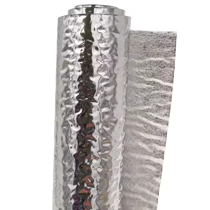 Aislante térmico reflexivo Especial Suelo radiante y aislamiento bajo tarima (ancho 1,5m). Fabricado con aluminio 100% y polietileno. Antihumedades - 1