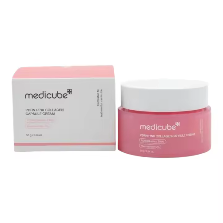 Medicube – Crema Cápsula de Colágeno Rosa PDRN – 55g - 1