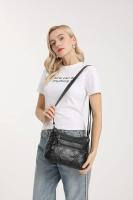 Bolso bandolera informal con múltiples bolsos para Mujer, Bolso de hombre, Bolso de Mensajero para use Diario, impermeable (median) - details 4