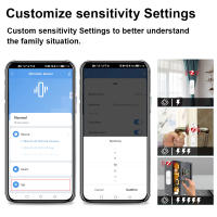 Sensor De Vibración Inteligente Zigbee ONENUO Con Alarma De Movimiento Y Notificaciones En Tuya Smart Life Registra Historial De Alarmas - details 5