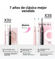 Cepillo De Dientes Eléctrico SOOCAS X3S Sonic IPX7 Impermeable Para Adultos Carga USB Rápida Modos Inteligentes De Limpieza - details 1