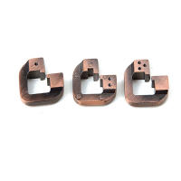 Rompecabezas De Cadena IQ Para Adultos Y Niños Juego De Lógica Y Ingenio Bloque De Metal Desafío Mental Geométrico - details 4