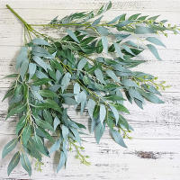 Arbusto Artificial De Sombra Verde Para Decoración De Navidad Y Bodas Falsa Víbora De Jungle Faux Foliage Vine Para Hogar Y Fiestas - details 2