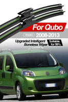 LimpiaParabrisas Antigolpes Para Fiat Qubo 2008-2013 Plegables En 2 Piezas Accesorios Para Ventanas Delanteras De Goma Natural Tamaño Original - details 0