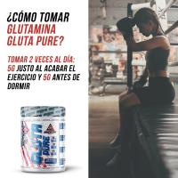AS AMERICAN SUPLEMENT American Suplement - L-Glutamina 300 G - Ayuda Al Sistema Inmune y Regeneración Muscular - Gluta Pure 100% Fermented - Aminoácidos - details 2