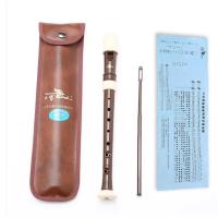 Clarinete De Barroco Treble Grabador Con Ocho Agujeros ABS Instrumento De Música De Viento Para Adultos Principiantes Práctica Removible - details 6