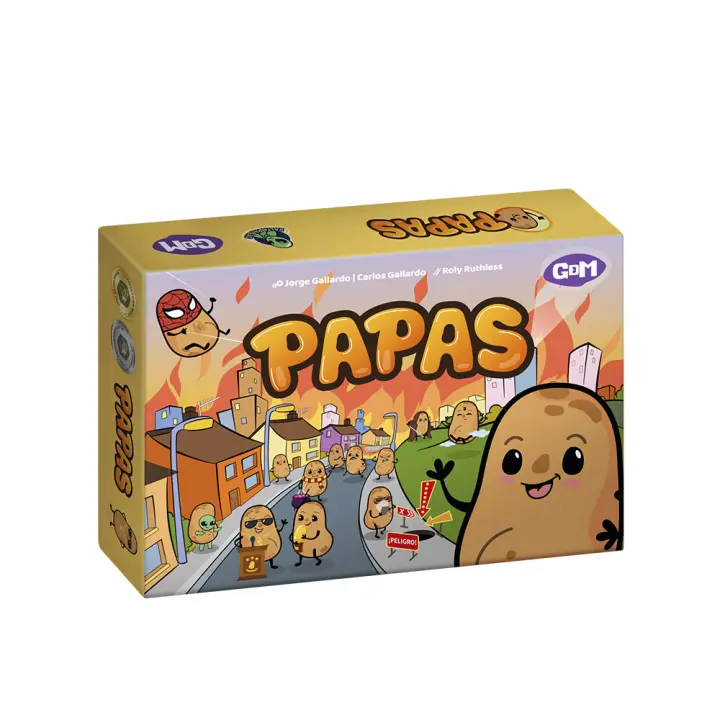 Papas, el divertido juego de cartas publicado por Atomo Games - 1
