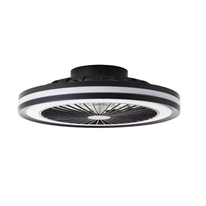PLAFON CON VENTILADOR 3 TONOS 36W CON MANDO - 1