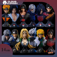 Figura De Anime Namikaze Naruto 14cm PVC Bust Model Uchiha Minato Sarutobi Hiruzen Tobirama Shisui Itachi Regalo Para Fans - details 1
