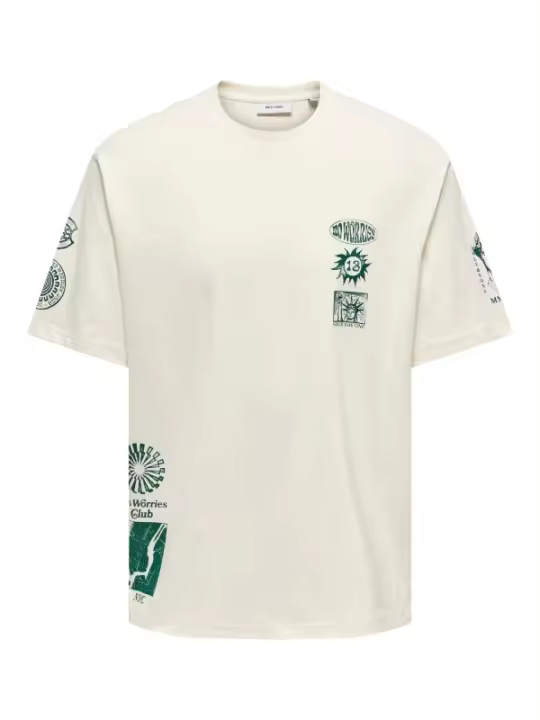 ONLY  SONS Camisetas de chico 22030960 BLANCO - 1