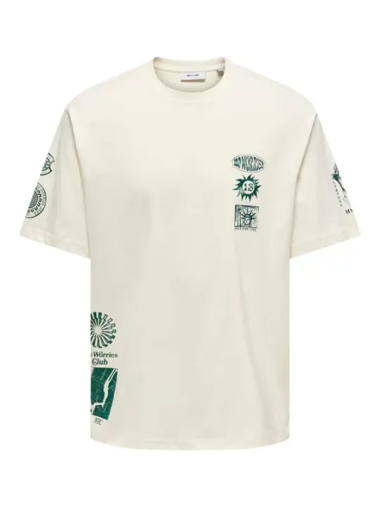 ONLY  SONS Camisetas de chico 22030960 BLANCO - 1