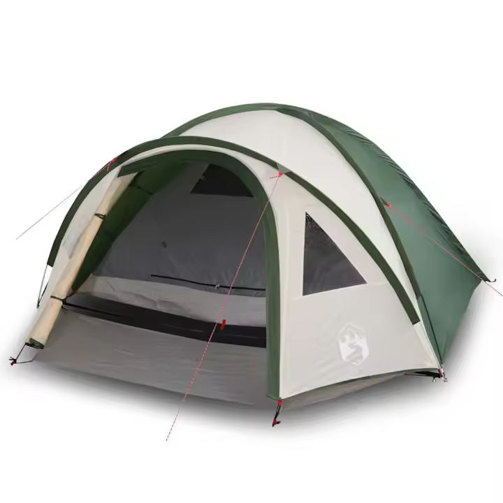 vidaXL Tienda de Campaña Iglú para 4 Personas Impermeable Toldo Carpa Color Azul,  orange,  Verde y mas - 1