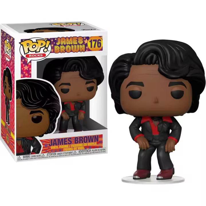 Funko Pop James Brown Music Rocks Musica Música 176 FUNKO POP VINYL - 1