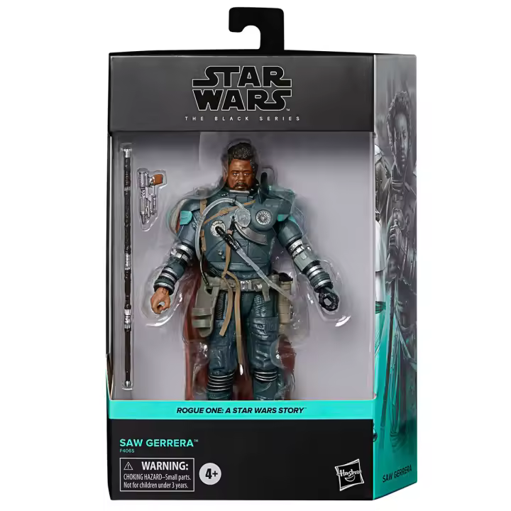 Figura Saw Gerrera Star Wars 15cmFigura  Coleccionable - Idea de Regalo- Mercancia Oficial - Juguetes para Niños y Adultos - Movies Fans - Muñeco para Coleccionistas y Exposición - 1