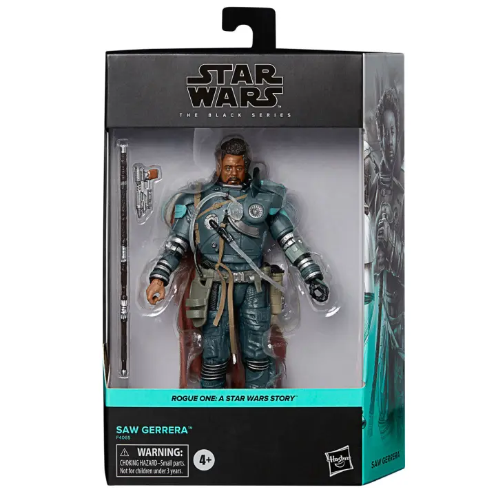 Figura Saw Gerrera Star Wars 15cmFigura  Coleccionable - Idea de Regalo- Mercancia Oficial - Juguetes para Niños y Adultos - Movies Fans - Muñeco para Coleccionistas y Exposición - 1