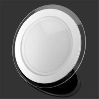 Lámpara De Techo Recubierta De Vidrio LED Redonda 6W 9W 12W 18W 24W Luz De Punto Interior AC110V 220V Aluminio Panel LED Integrado - details 3