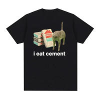 Camiseta Gráfica De Gato Divertido Para Hombres Y Mujeres Algodón 100% Manga Corta Estilo Casual Impresión De Gato Activo - details 5