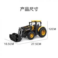 Juego De Camiones De Granja 1/24 Dicast Para Niños Juguetes De Transporte Agrícola Escala Diecast Regalo Para Juego De Escena De Agricultura - details 3