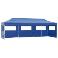 vidaXL Carpa Plegable Pop-up con 5 Paredes Laterales 3x9m Jardín Fiesta Color Crema,  Antracita,  Azul y mas - details 2