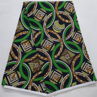Tela De Estilo Nigéria Ghana Poliéster De Alta Calidad 6 Yardas 2025 Real Ankara Wax Lace Para Vestido De Fiesta Para Mujeres - details 9