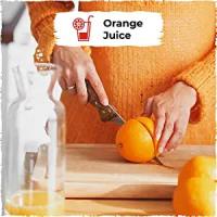 Exprimidor de Naranja Electrico 350W, Exprimidor de Zumo con Mango para Presionar, Exprimidor de Limon con Palanca Easy Press, Exprimidor de Citricos Con Brazo de Prensar, Cuerpo Acero con Deposito de 400ml - details 2