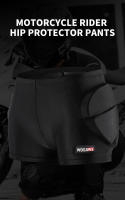 WOSAWE Pantalones De Protección Para Adultos Para Motocicleta Snowboard Patinaje Hockey Deportes Cortos MTB Equipamiento De Protección De Hombros Y Caderas - details 1