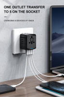 Adaptador de viaje mundial para más de 224 países - details 1