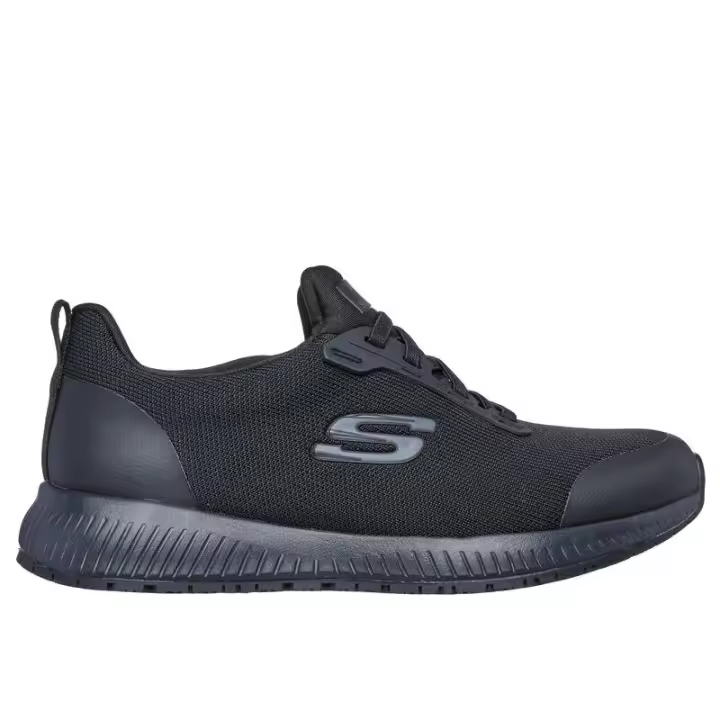 Sneaker para mujer Skechers, ideal para trabajar, look casual y moderno con piso antideslizante. Referencia 77222EC BLK 109412 - 1