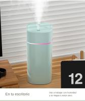 Humidificador De Escritorio Dual USB Pequeño Con Gran Volumen De Niebla Para El Hogar Y Coche Silencioso Y Portátil - details 11