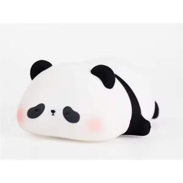 Xo oz10 lampara de noche soft panda - tacto suave - 2 intensidades de luz - 1