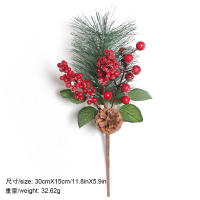Adorno De Navidad 30CM Árbol De Navidad Ornamento De Nieve Pino Para Decoración Del Hogar Regalos De Año Nuevo Accesorio De Guirnalda - details 13
