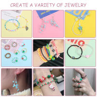 Kit De Letras De Arroz 3mm Para Crear Pulseras Y Collares De Verano Joyería DIY Regalos De Navidad Hecho Por Mano Sin Metales - details 6