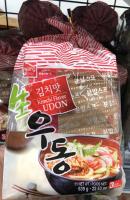 Wang Udon ,Udon Coreano con sopa,  fideo instantáneo, sabores de Kimchi Y Mariscos , 3 raciones cada paquete - details 1