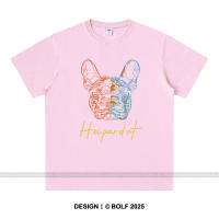 Camiseta Unisex De Algodón 100% Con Portratto De Perro De Rhinestone Y2K Estilo Callejero Brillante Casual Cuello Redondo Manga Corta - details 3