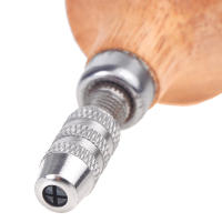 Juego De Herramientas De Joyería 1Pc Pin Vise Con Manija De Madera Y Rosca Herramienta De Girar Hilo Para Trabajo De Joyería - details 15