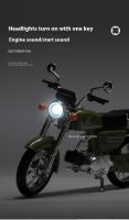 Honda JH-70 Mini Moto Diecast 1:12 Para Niños Con Sonido Luz Y Absorción De Choque Metal Coche De Juguete Monkey Carrocería De Aleación Fuerte Y Duradera - details 6