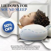 Almohada para dormir integral Almohada Nubes integral Almohada de lactancia Espuma viscoelástica para dormir en forma de huevo - details 0