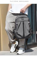 Mochila Universitaria Clásica Versátil De Color Sólido Para Hombres Y Mujeres Con Gran Capacidad Bolsa De Hombro - details 17